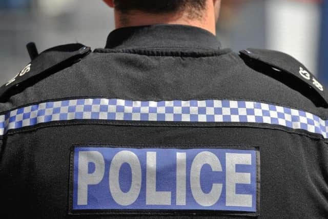 Police were looking for a man after the schoolgirl was spat at