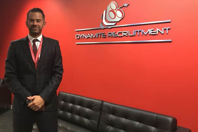 Managing director of Dynamite Recruitment Solutions, Matt Fox