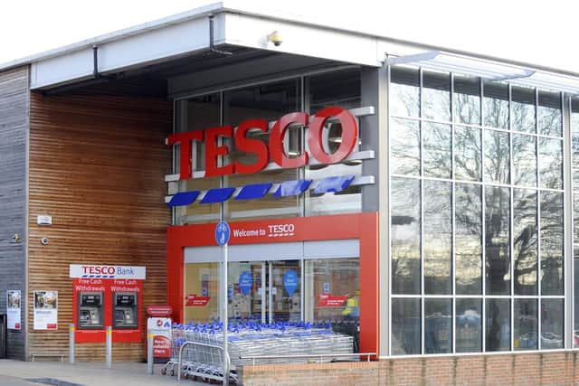 The Tesco supermarket in Quay Street, Fareham
