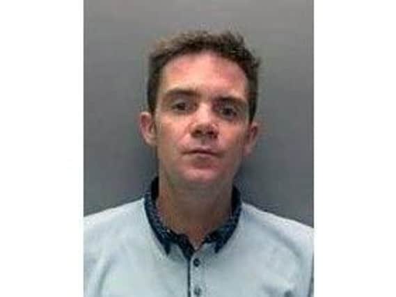 Billy Carlile, who is aged 34 and of no fixed address, is wanted by police and may be in Portsmouth