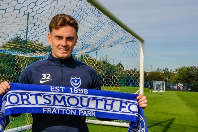 Ben Thompson has been handed his Pompey debut. Picture: Colin Farmery/ Portsmouth FC