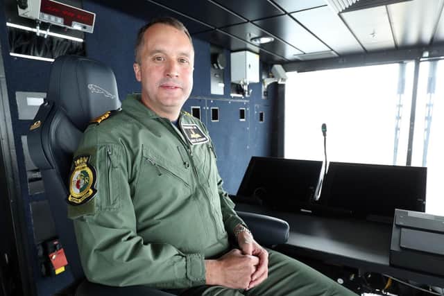 Commander (Air) James Blackmore, affectionately known as 'Wings' is the man who will be in charge of the first landing of the F-35B on HMS Queen Elizabeth