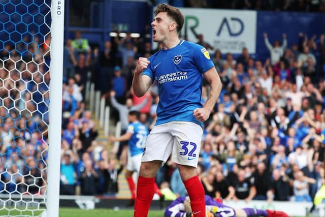 Ben Thompson was named The News' Pompey man of the match Picture: Joe Pepler