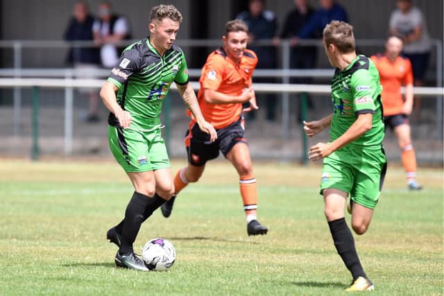 Gosport Borough's Tom Leggett. Picture: Neil Marshall