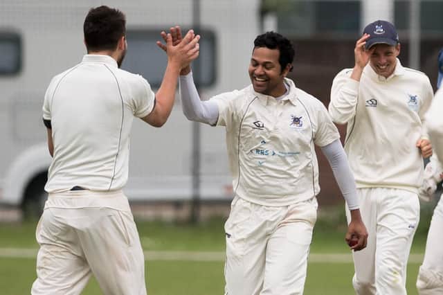 Vikram Dawson hit 40 and then took one for 15 in Portsmouth's victory over Andover