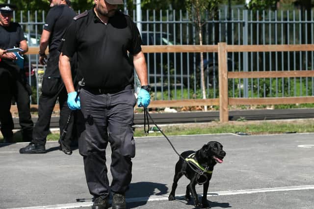 Police at Omaha Close, Fareham Picture: Chris Moorhouse