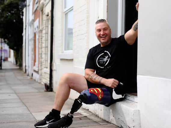 Lance Smith will climb Mt Kilimanjaro on behalf of the Alzheimer's Society. His brother-in-law, Rob, has the disease.Picture: Chris Moorhouse