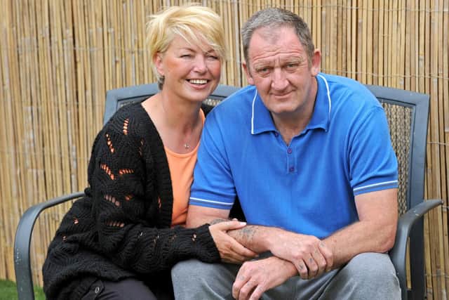 Rob Davies and his wife Kim