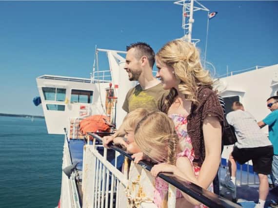 Under 5s always travel free with Wightlink but during the summer break up to two children aged 5-15 go free