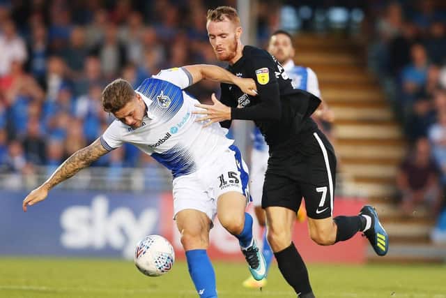 Tom Naylor's added combative to Pompey's midfield. Picture: Joe Pepler
