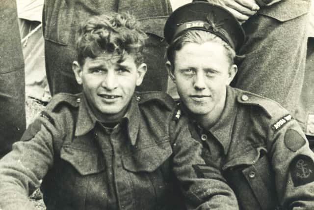 Petty Officer Ronald McKinlay, right. Picture: WillBennett/BNPS