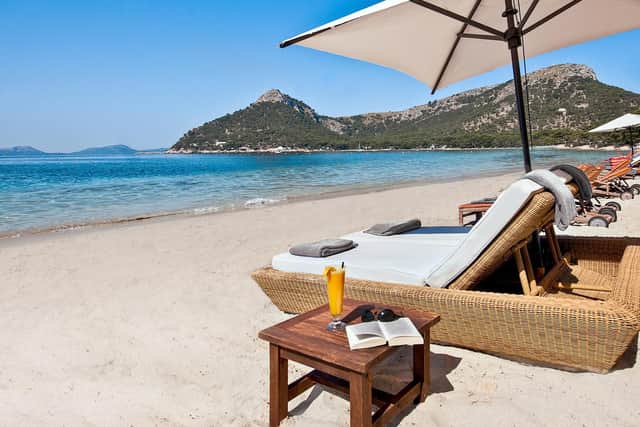 Beautiful beach views.
