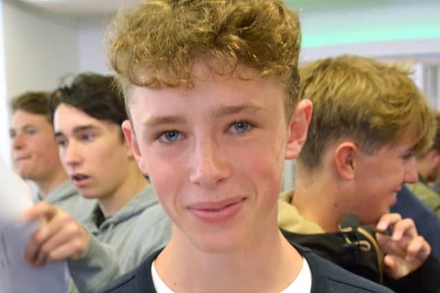 The Crown star Finn Elliot has said getting his GCSEs was 'scarier than being on TV'. Picture: Ben Mitchell/PA Wire