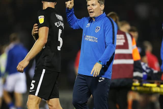 Pompey assistant manager Joe Gallen. Picture: Joe Pepler