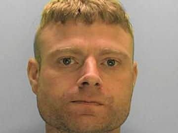 Wanted man James Hollingsworth. Picture: Sussex police