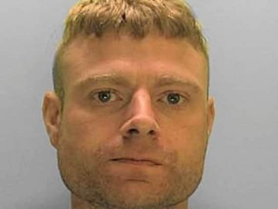 Wanted man James Hollingsworth. Picture: Sussex police