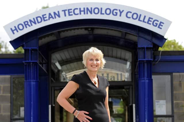 HTC headteacher Julie Summerfield celebrated the success students achieved in 'sidelined' subjects such as art, dance and languages on GCSE results day 2018