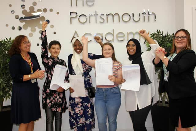 The Portsmouth Academy Portsmouth pupils step up to GCSE challenge