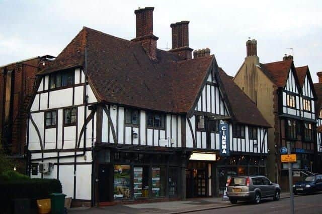 A picture of Oxted high street in East Surrey.