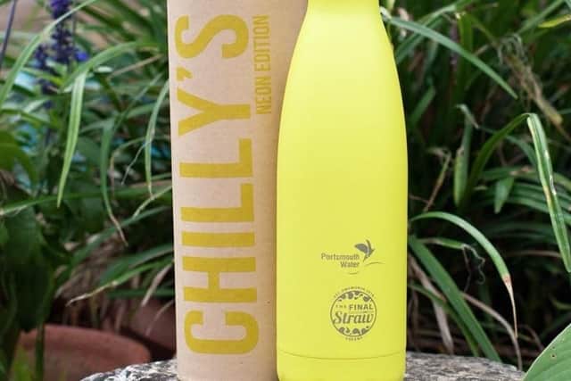 Chilly bottles from Final Straw Solent and Portsmouth Water