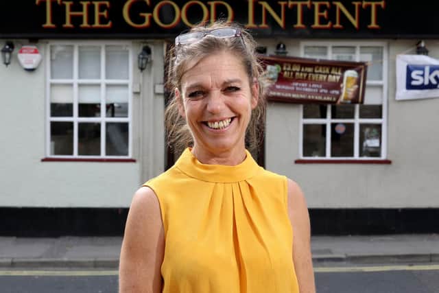 Landlady Lorraine Witheyman has reopened The Good Intent pub, Trinity Street, Fareham