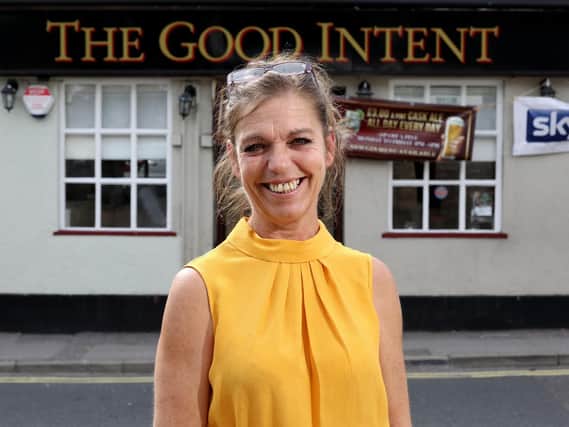 Landlady Lorraine Witheyman has reopened The Good Intent pub, Trinity Street, Fareham