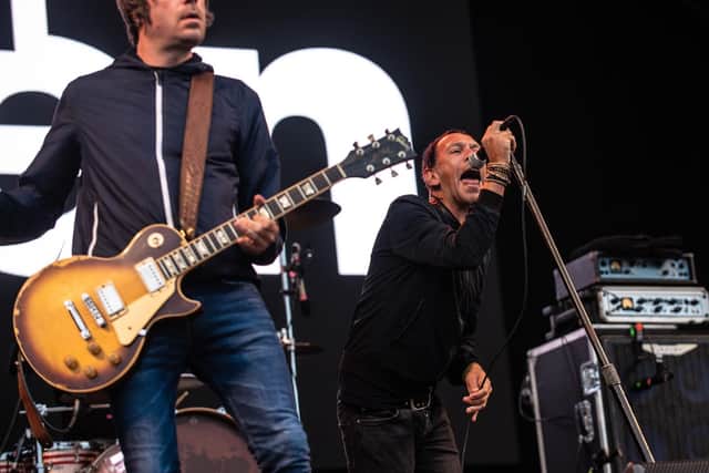 Shed Seven play the Common Stage. Picture: Vernon Nash
