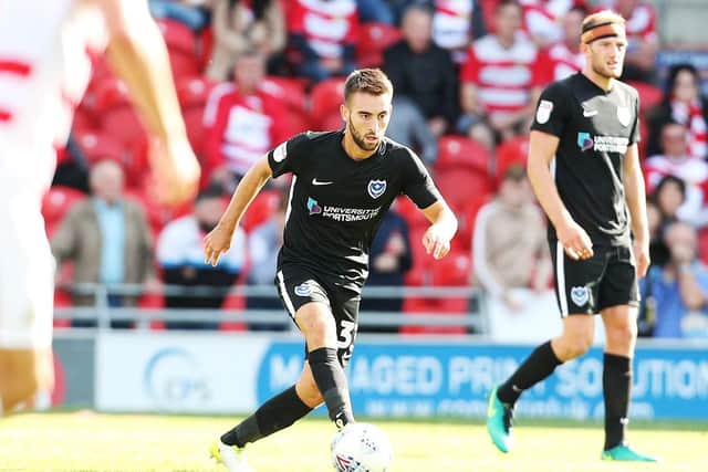 Pompey's Ben Close. Picture: Joe Pepler