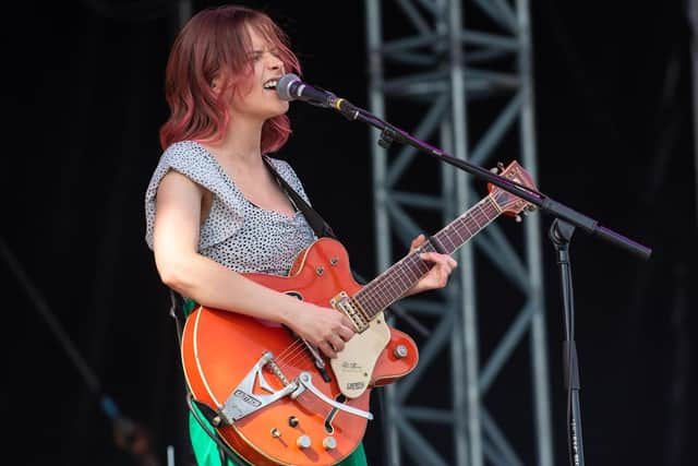 Gabrielle Aplin plays the Common Stage Picture: Vernon Nash (180424-0373)