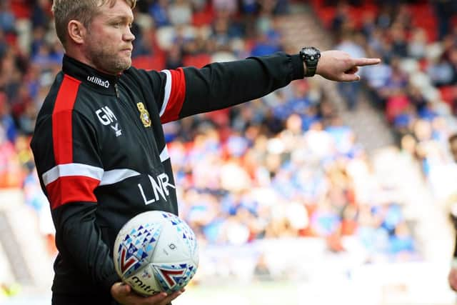 Doncaster boss Grant McCann.