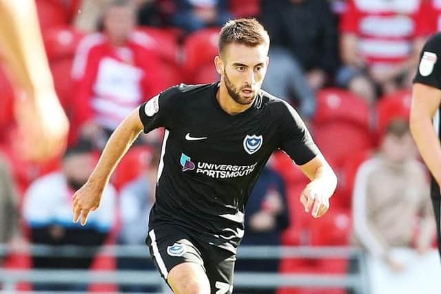 Pompey midfielder Ben Close impressed at Doncaster. Picture: Joe Pepler