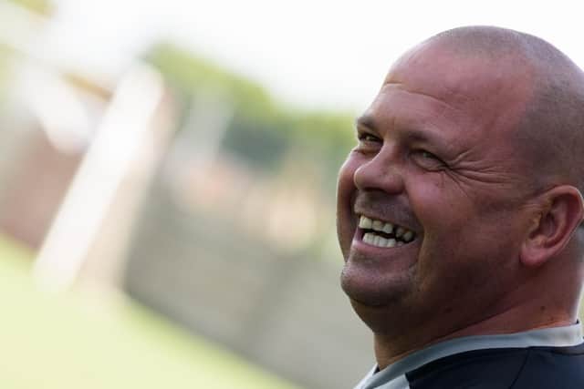 Horndean boss Michael Birmingham. Picture: Duncan Shepherd