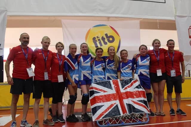 The players from Fareham Rhinos helped to ensure European glory