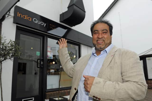 Ru Karim, owner the India Quay restaurant at Port Solent which has won the News' Restaurant of the Year. Picture: Ian Hargreaves