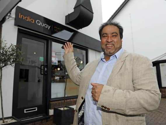 Ru Karim, owner the India Quay restaurant at Port Solent which has won the News' Restaurant of the Year. Picture: Ian Hargreaves