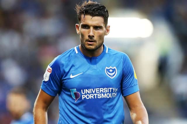 Gareth Evans has forced his way back into Pompey's first-team. Picture: Joe Pepler