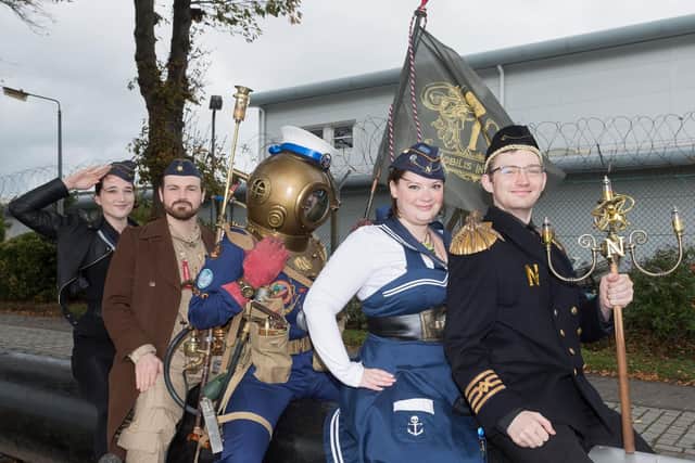 Last year's steampunk festival in Gosport