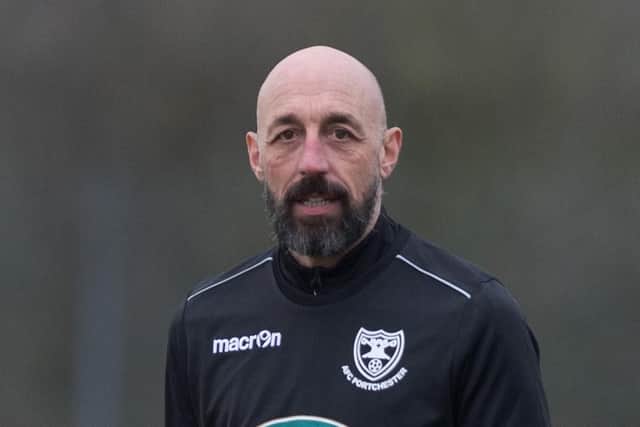 AFC Portchester joint-boss Mick Catlin