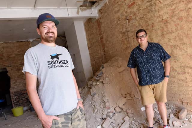 Brewery directors/brewers (L-R) David Eastwood and Dan Tonkin