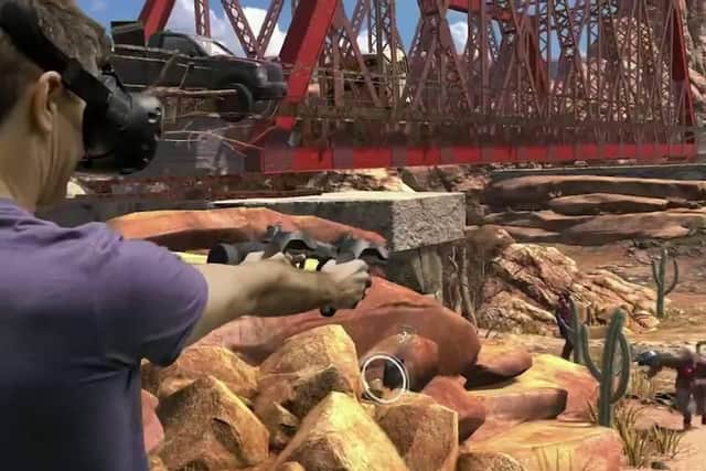 Virtual Reality gaming has proved a hit at Gunwharf Quays