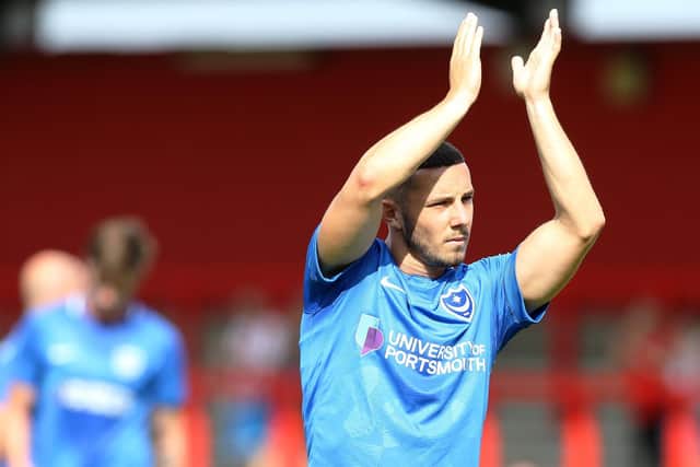 The Conor Chaplin Pompey saga is set to reach a conclusion. Picture: Joe Pepler