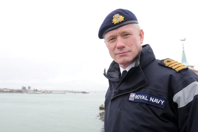 Captain Rafiq Rafiq Captain says his time leading Royal Navy divers and fishery protection ...