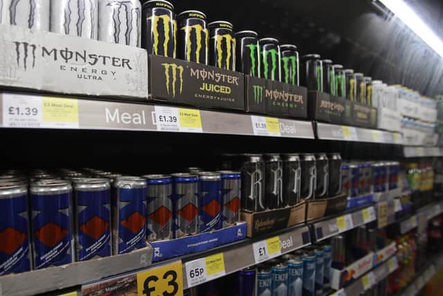 Children in England are to be banned from buying energy drinks under Government plans. Picture: Yui Mok/PA Wire