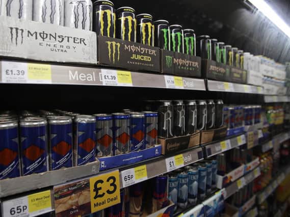 Children in England are to be banned from buying energy drinks under Government plans. Picture: Yui Mok/PA Wire