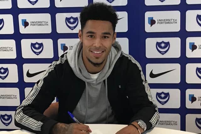 Andre Green has signed for Pompey. Picture: Portsmouth FC