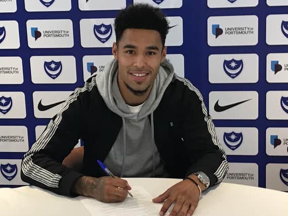 Andre Green has signed for Pompey. Picture: Portsmouth FC