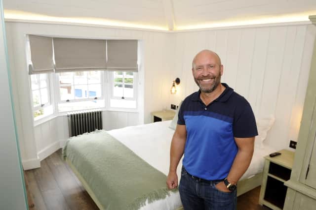 Jason Parker who has refurbished Becketts in Southsea and opened a stylish boutique hotel and bar