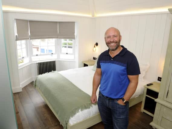 Jason Parker who has refurbished Becketts in Southsea and opened a stylish boutique hotel and bar