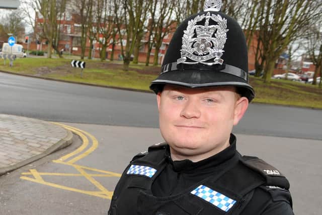 PC Mark Walsh. Picture: Paul Jacobs