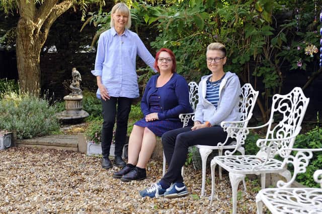 Parcs centre director Kim Hosier, business director Penny Valentine and clinical manager Becs Feek. Picture: Malcolm Wells